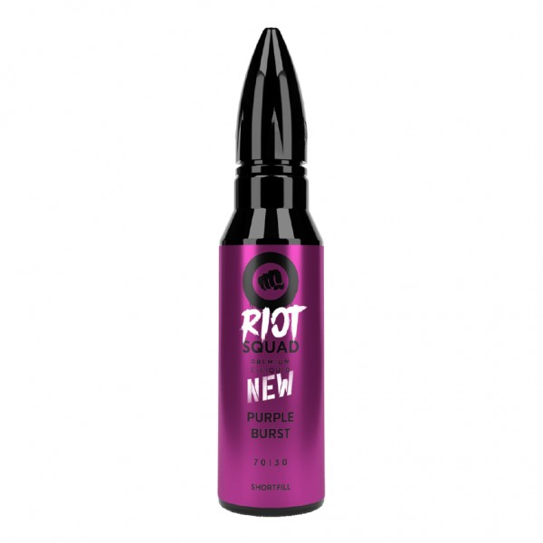 Riot Squad - Purple Burst Premium Shortfill E-Liqu...