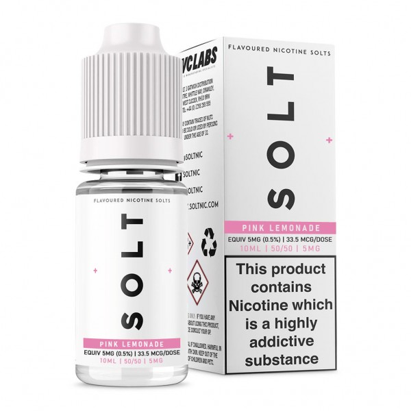 Solt E-Liquids - Pink Lemonade - 10ml