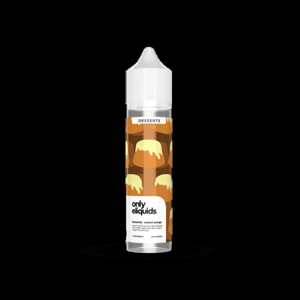 Only Desserts - Custard Sponge Shortfill E-liquid ...