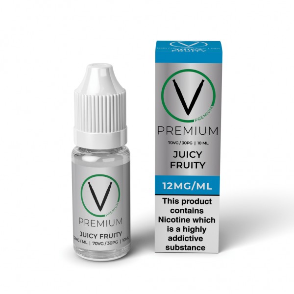 V Premium High VG - Juicy Fruity E-Liquid (10ml)