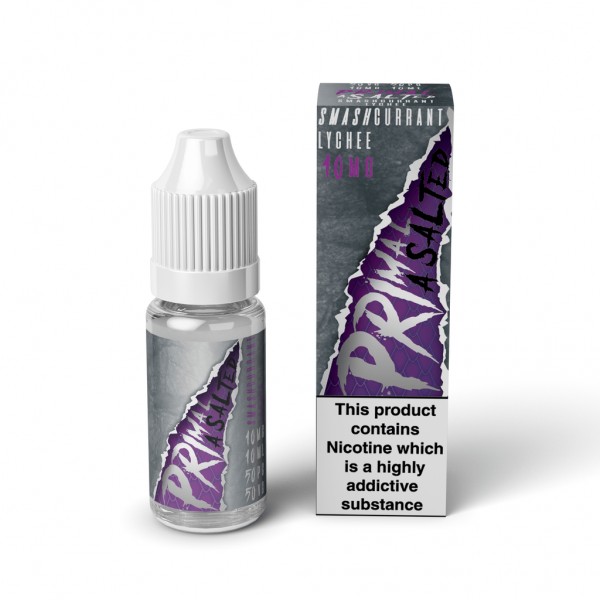 Primal Asalted - Smashcurrant Lychee 10ml Nic Salt...